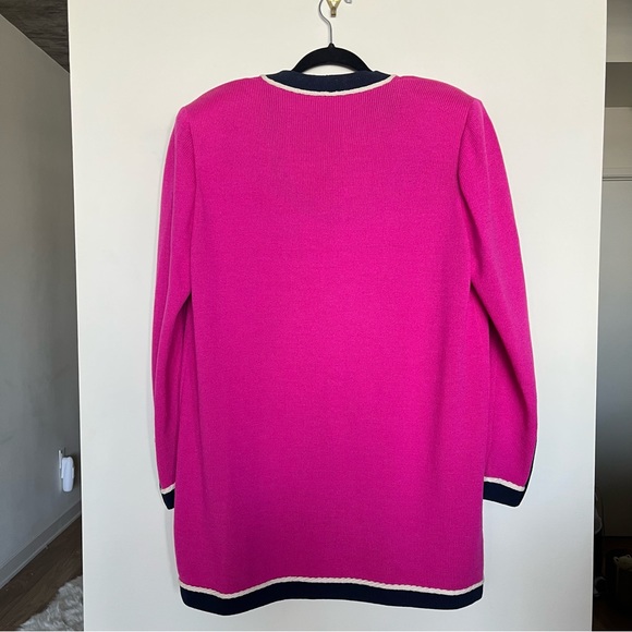 RARE St. John 3 Piece Luxury Purple and Blue Suit Set Size 8 - Picture 7 of 13